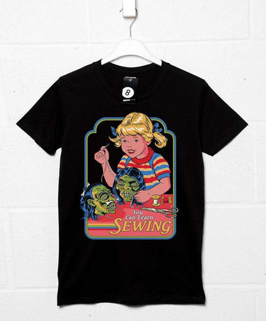 Steven Rhodes You Can Learn Sewing Mens T-Shirt 8Ball